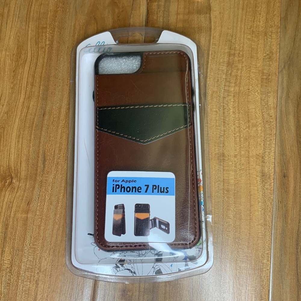 Cellio iPhone 7 Plus Leather Case